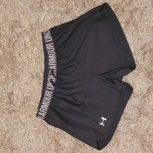 Under Armour, Small, Grey Running Shorts